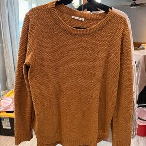 Pink Clover Warm Rust Sweater